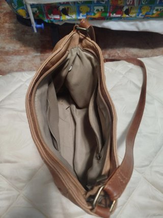Bolso bandolera piel sintética