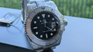 Reloj Addiesdive Plata con dial negro