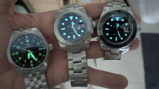 Reloj Addiesdive Plata con dial negro