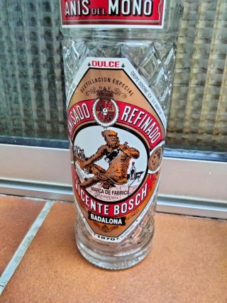 6 Bottiglie Vuote Anís Mono Vicentes Bosch