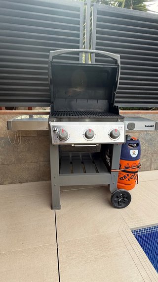 Barbacoa Gas Weber Spirit II Negra