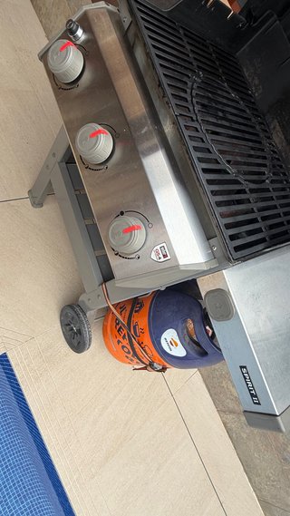 Barbacoa Gas Weber Spirit II Negra