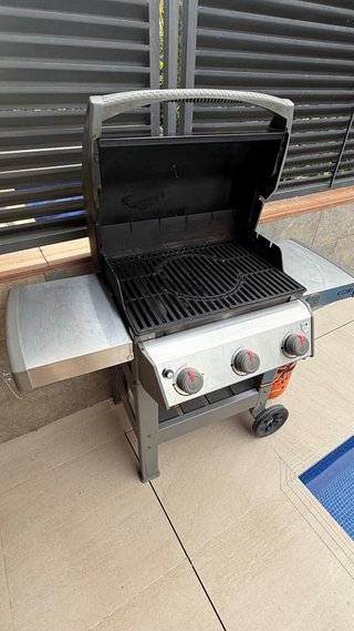 Barbacoa Gas Weber Spirit II Negra