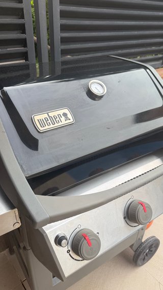 Barbacoa Gas Weber Spirit II Negra