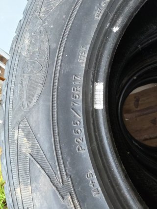 4 Neumáticos 255/75/17
