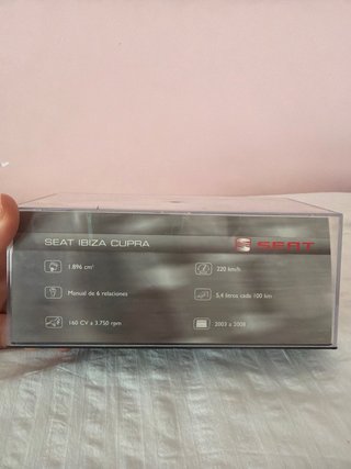 Maqueta Seat Ibiza Cupra 160CV (2003)