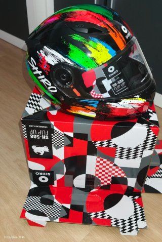 Casco Moto SHIRO SH-508 Flip Up