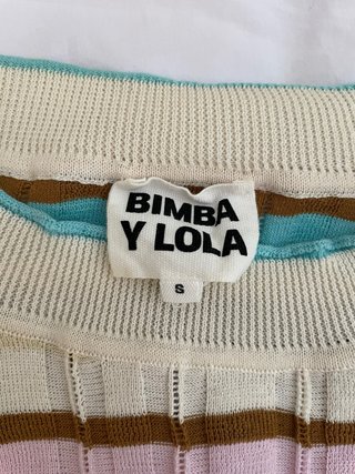 Conjunto Bimba y Lola falda y camiseta rayas