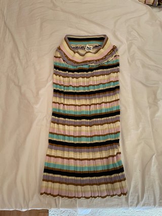 Conjunto Bimba y Lola falda y camiseta rayas