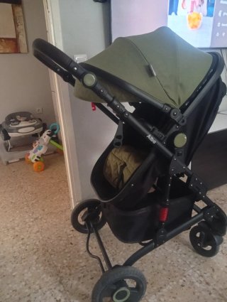 Carrito de bebé verde Loreto