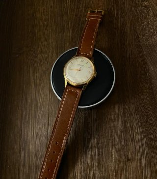 Orologio Movado Fab Suisse vintage con scatola 50s