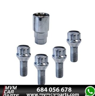 Set 4 tornillos antirrobo