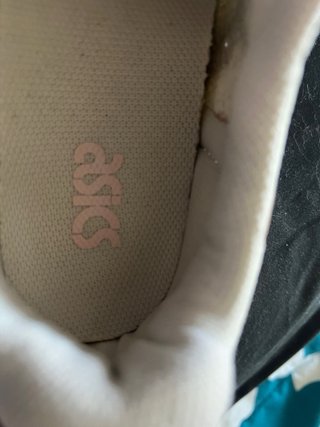 Deportivas ASICS lona mujer blancas y rosas