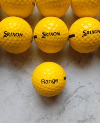 50 Palline da Golf Srixon Gialle
