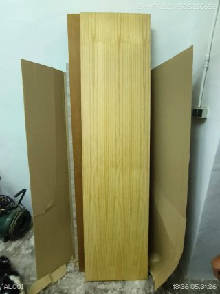 Tablero aglomerado pino 244 cm x 61 cm