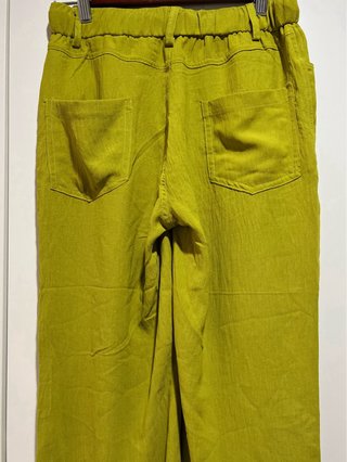 Pantalón de verano verde talla M