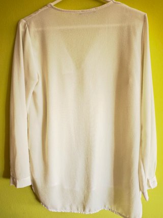 Camisa blanca Fashion talla única