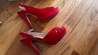 Sandalias La Strada Rojas Talla 37