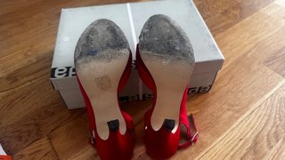 Sandalias La Strada Rojas Talla 37