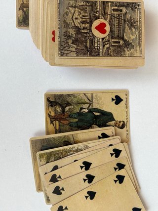 Juego de cartas Constitución Cádiz 1822