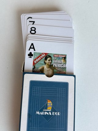 Juego de cartas Constitución Cádiz 1822