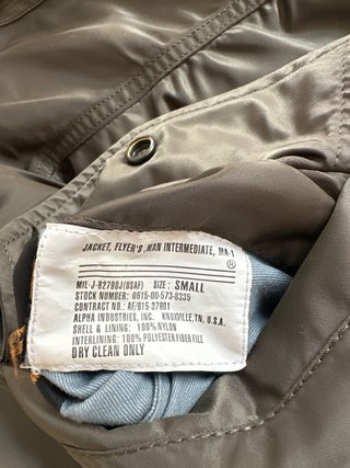 Chaqueta Alpha Industries Verde Naranja