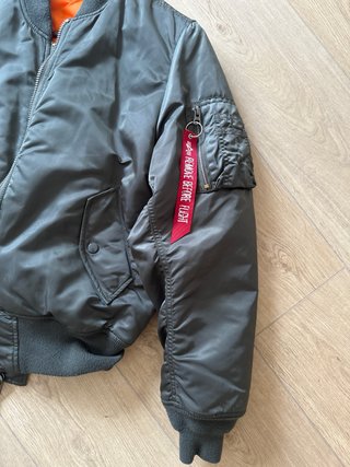 Chaqueta Alpha Industries Verde Naranja