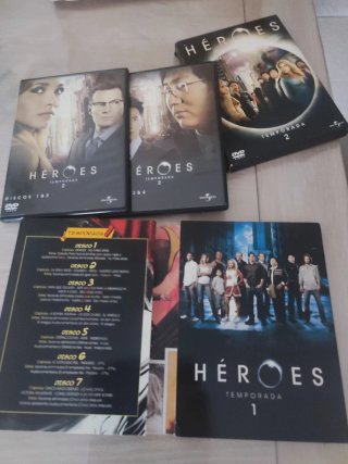 Heroes Temporada 1 y 2 DVD