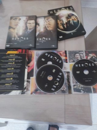 Heroes Temporada 1 y 2 DVD