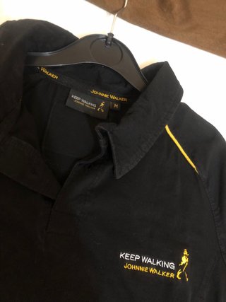 Camiseta Johnnie Walker Negra mclaren