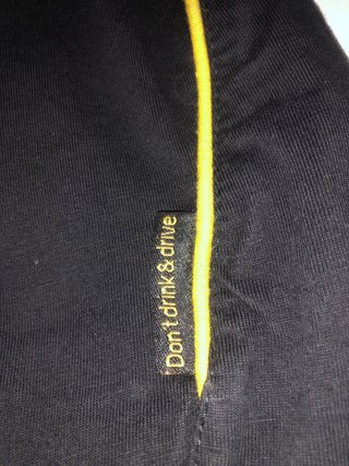 Camiseta Johnnie Walker Negra mclaren