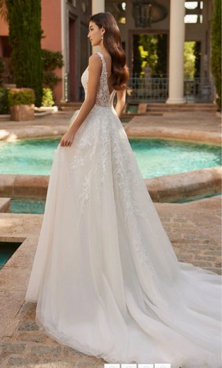Vestido de Novia Aire Barcelona Blanco