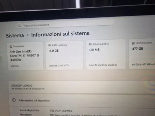 HP Elitebook Notebook Win 11 Office
