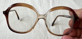 Años 70, gafas de pasta. Mujer. Barbudo, nuevas.