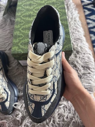 Zapatillas Gucci Rhyton Beige/Azul