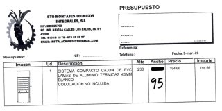 Persiana Compacta.