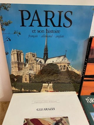 Lotto 2 di 5 libri illustrati (fotografici) Paris