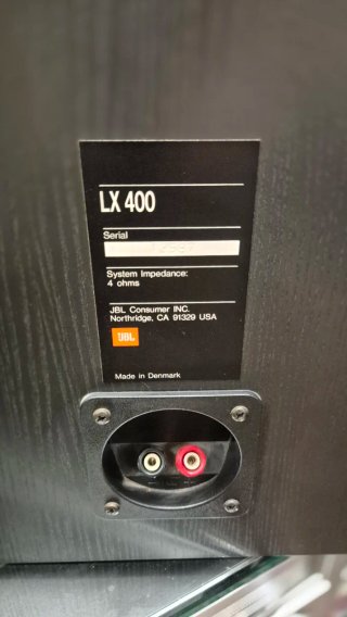 Altavoces JBL LX 400