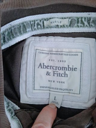 Polo Abercrombie & Fitch Marrón Talla L