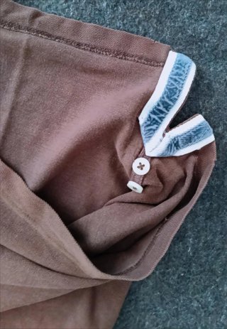 Polo Abercrombie & Fitch Marrón Talla L