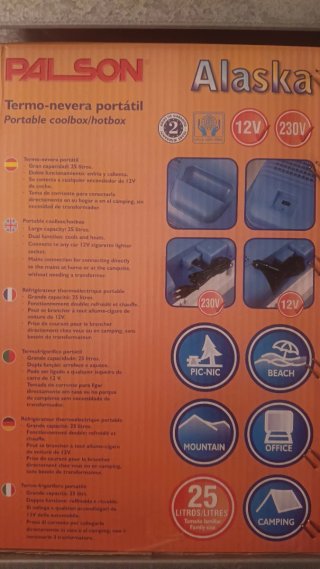 Nevera Portátil Palson Alaska 12V/230V