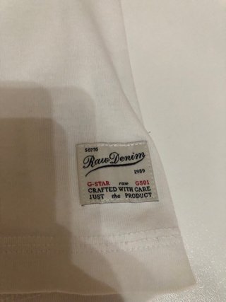 Camiseta G-Star RAW Blanca