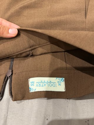Falda marrón con short interno Talla M