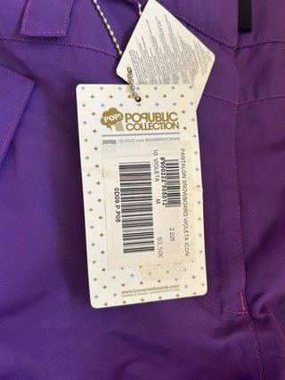 Pantalones Snowboard Mujer Morado