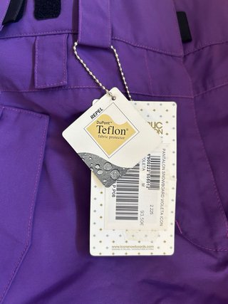 Pantalones Snowboard Mujer Morado