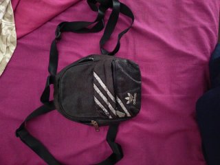 Mochila pequeña Adidas negra