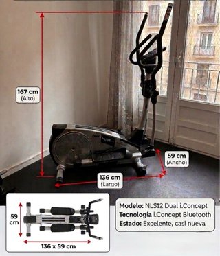 Pack Gimnasio: Cinta Cecotec 3HP + Elíptica BH i.C