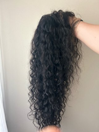 Peluca pelo natural rizada 30 pulgadas