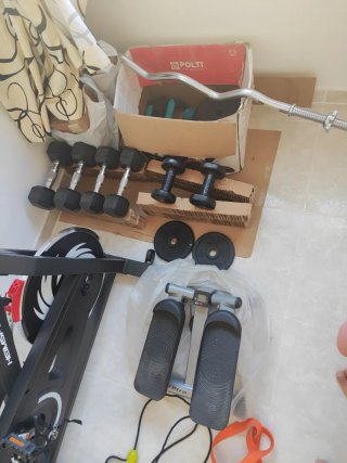 Pack Gimnasio Casa: Bicicleta, Banco y Accesorios