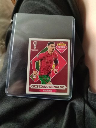 Cromo Cristiano Ronaldo Mundial Qatar 2022 Panini